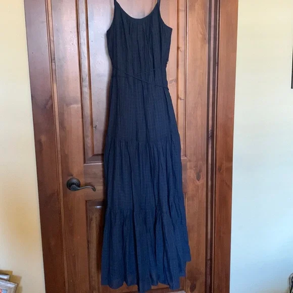 Banana Republic | Dresses | Nwt Banana Republic Navy Canna Cotton Dress L |  Poshmark